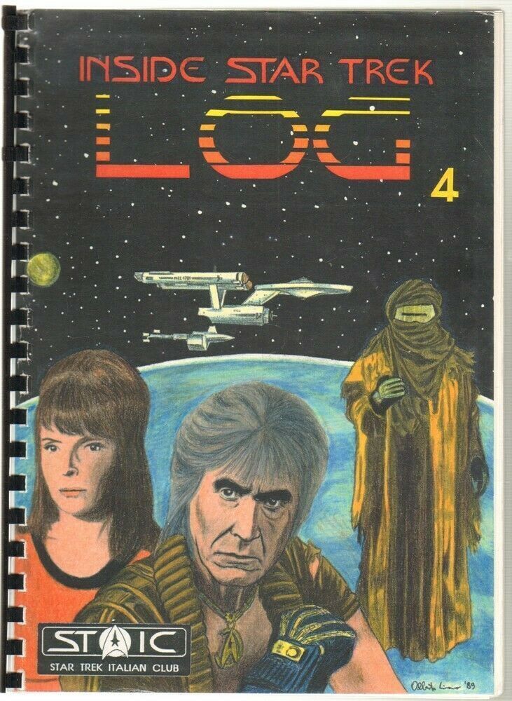 STIC LOG magazine side cover Issue 4   1989