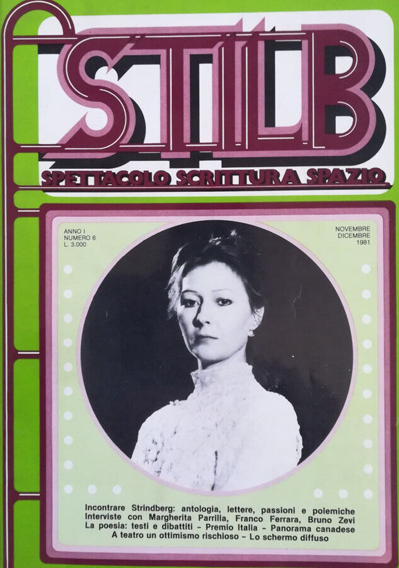 STILB magazine side cover Issue 6 November/December 1981