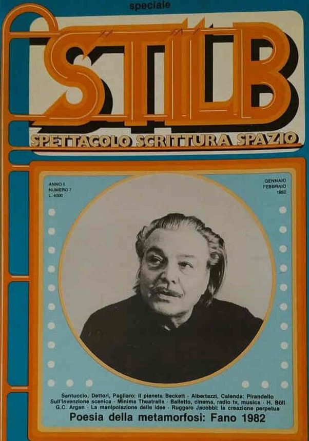 STILB magazine side cover Issue 7  January/February 1982