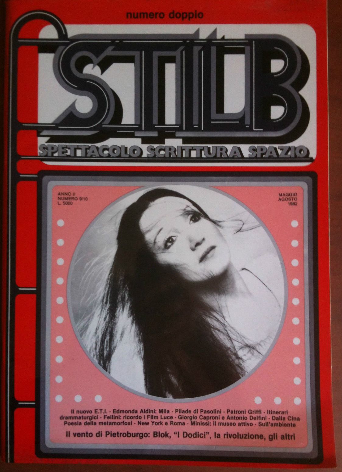 STILB magazine side cover Issue 9/10 May/August 1982