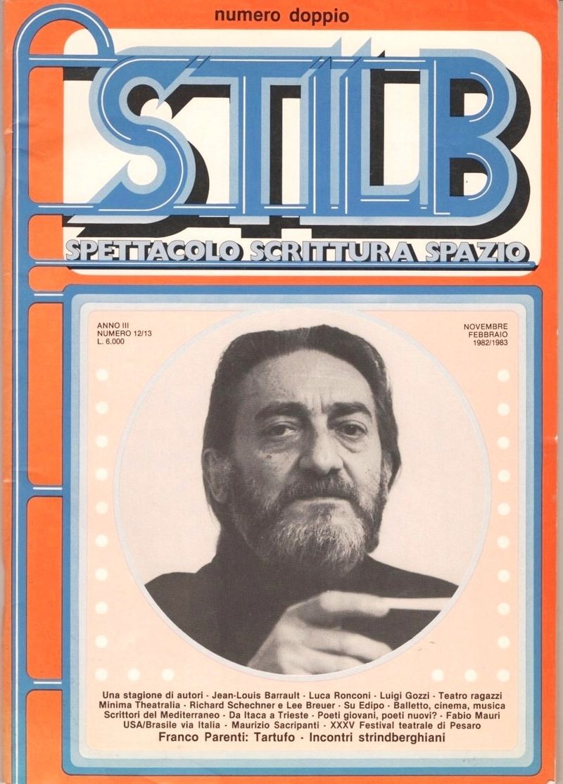 STILB magazine side cover Issue 12/13 November/February 1982