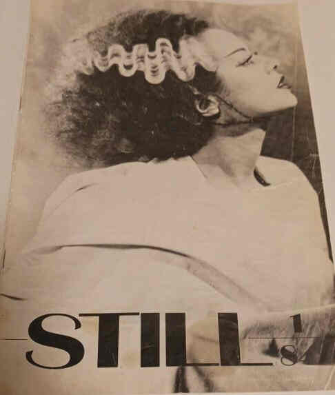 STILL magazine side cover Issue 1   1984