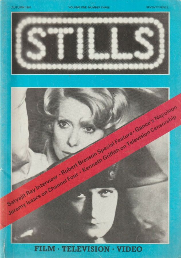 STILLS magazine side cover Issue 3 Autumn 1981