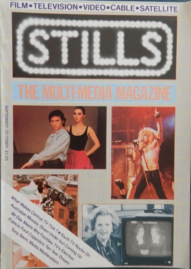 STILLS magazine side cover  September/October 1983