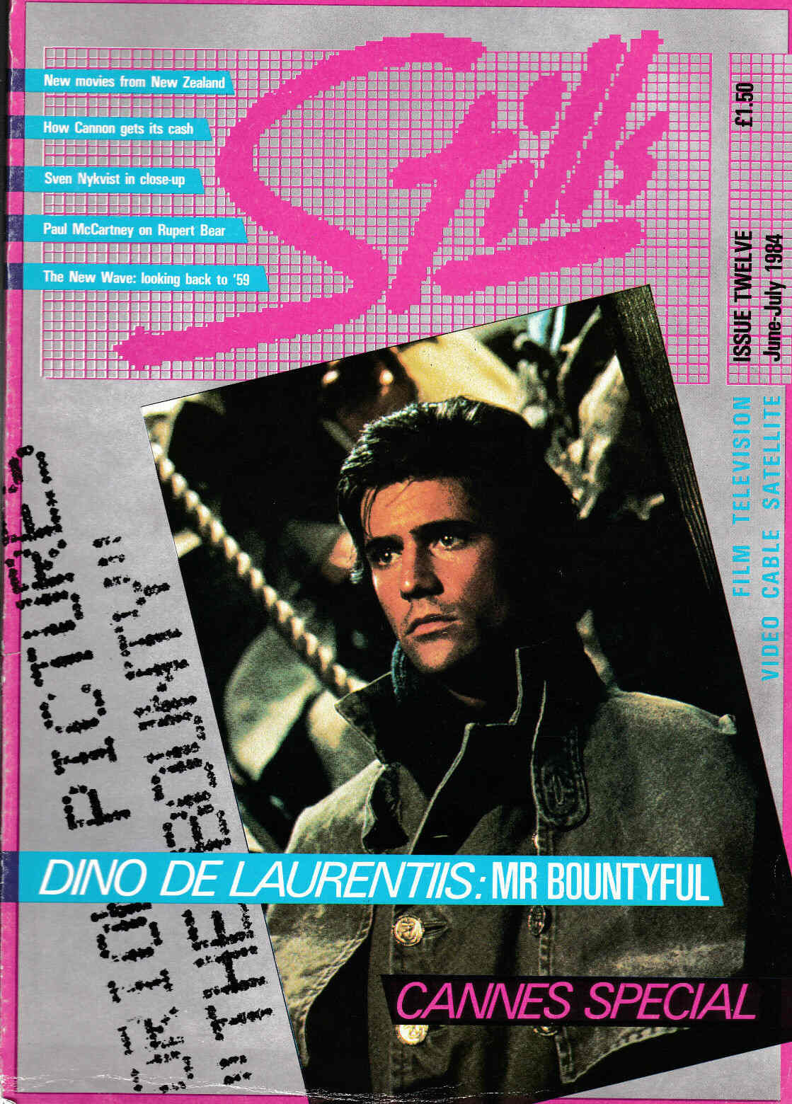 STILLS magazine side cover Issue 12 June/July 1984