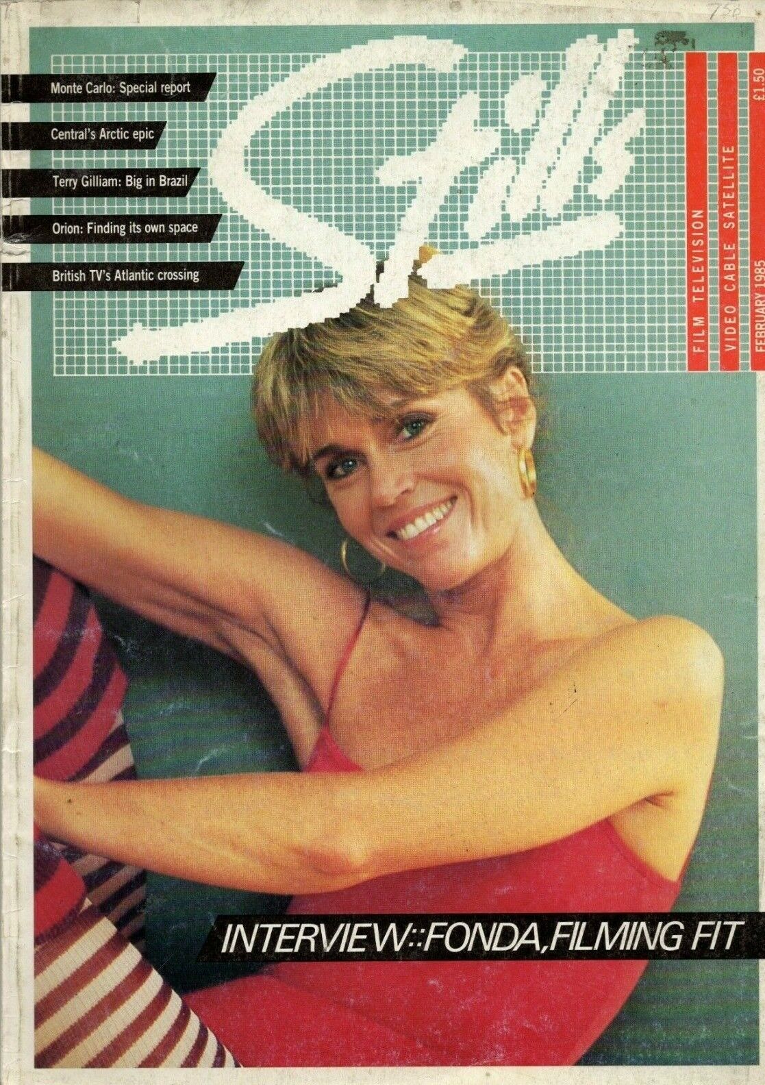 STILLS magazine side cover  February 1985