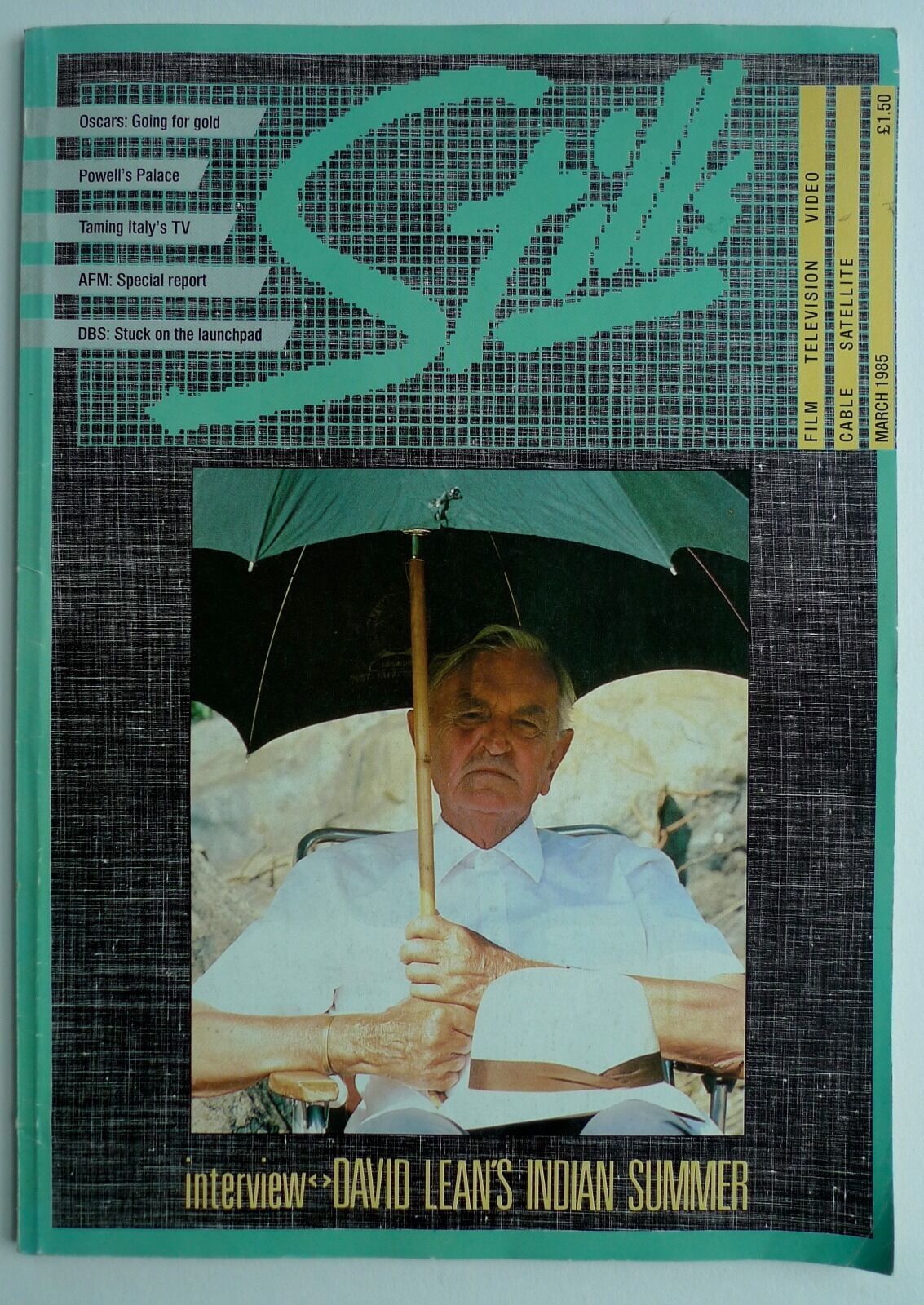 STILLS magazine side cover  March 1985
