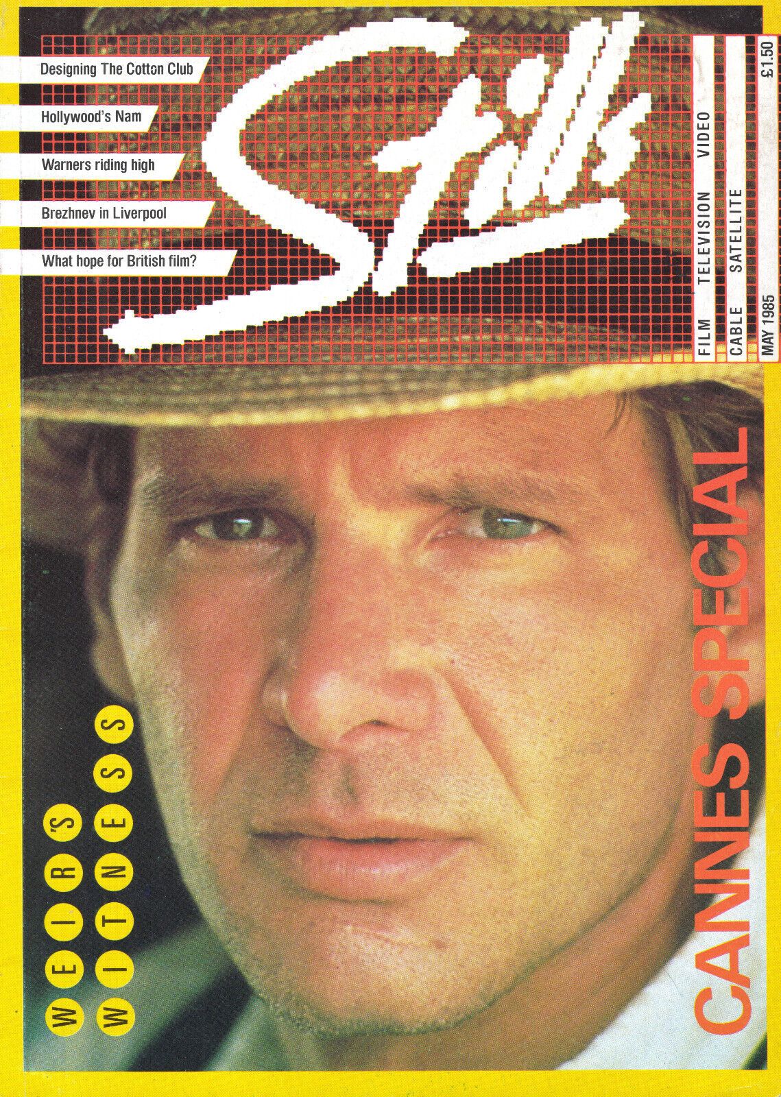 STILLS magazine side cover  May 1985