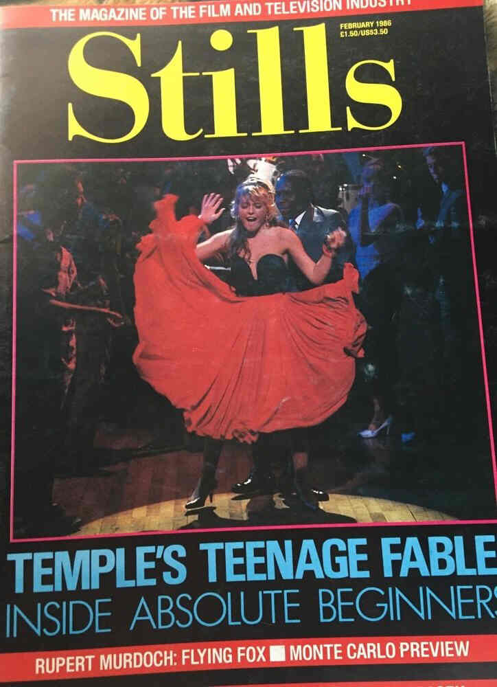 STILLS magazine side cover February 1986