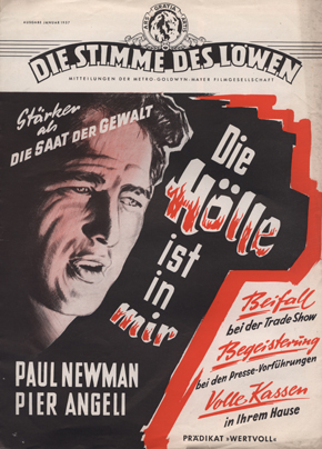 STIMME DES LOWEN magazine side cover Issue 1  1957