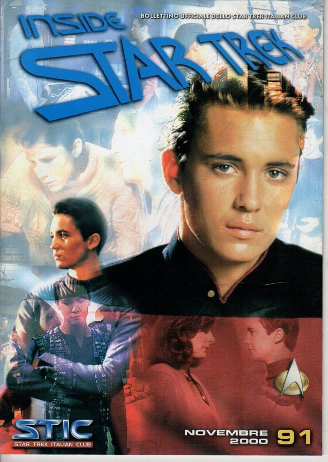 INSIDE STAR TREK magazine side cover Issue 91 December 2000