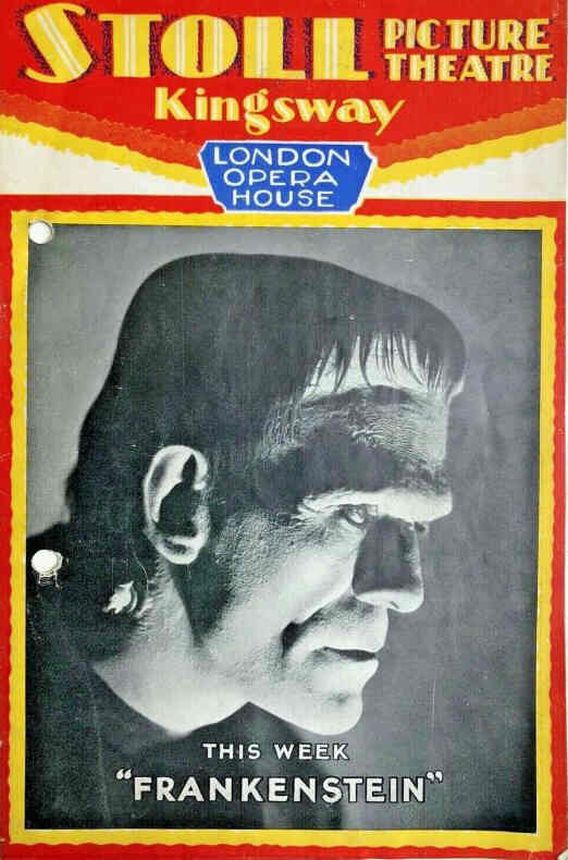 STOLL PICTURE THEATRE magazine side cover 23 May 1932
