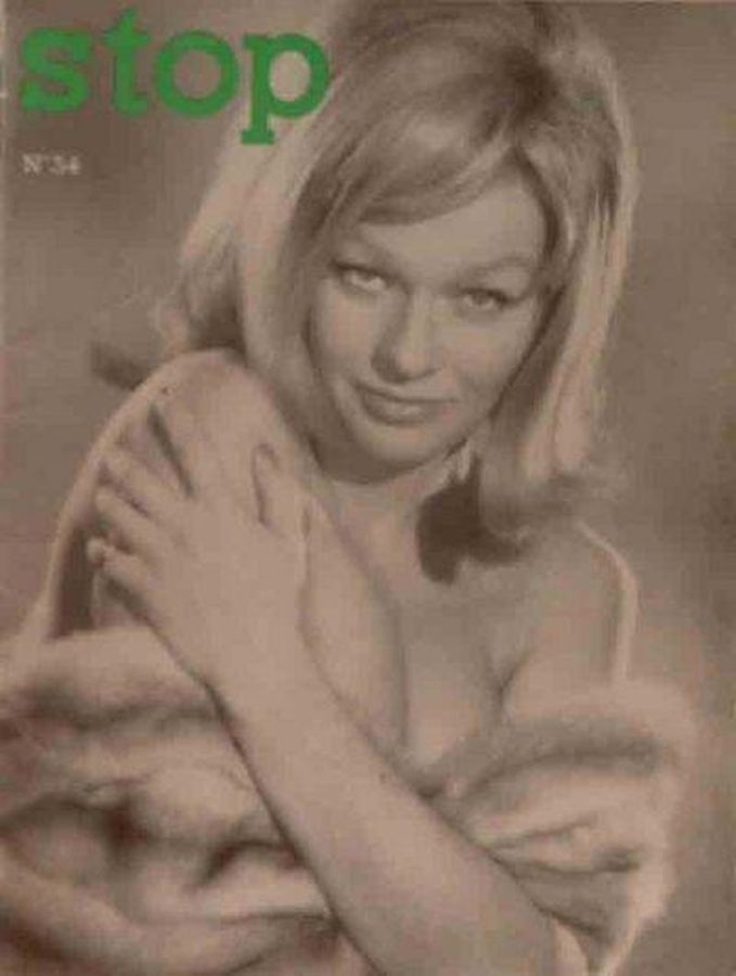 STOP (FR) magazine side cover Issue 34   1963