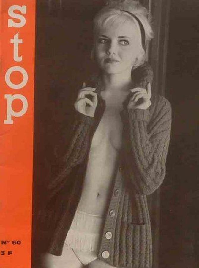 STOP (FR) magazine side cover Issue 60  1966