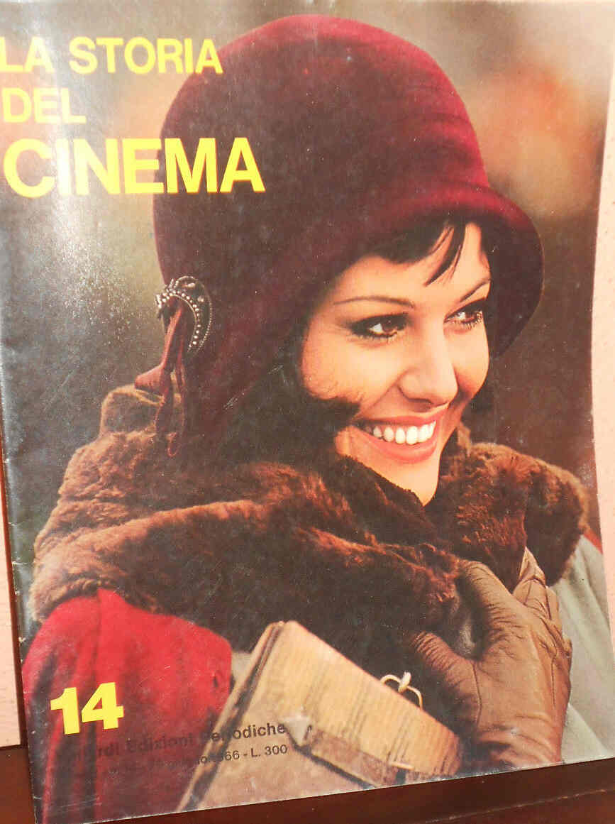 STORIA DEL CINEMA magazine side cover Issue 14 June 1966