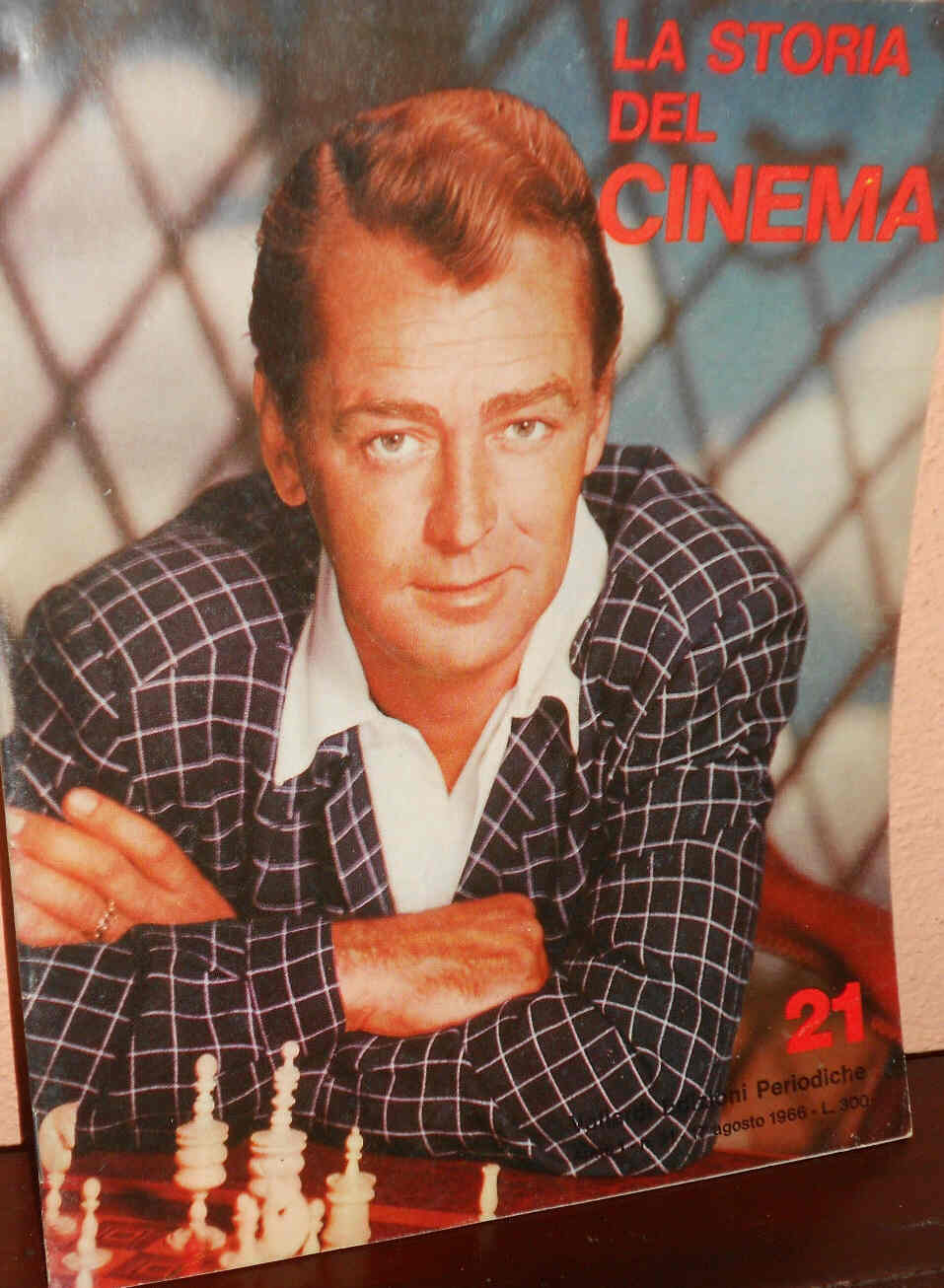 STORIA DEL CINEMA magazine side cover Issue 21 August 1966