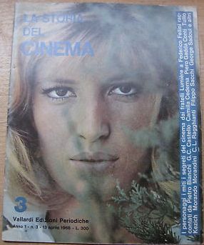 STORIA DEL CINEMA magazine side cover Issue 3 13 April 1966