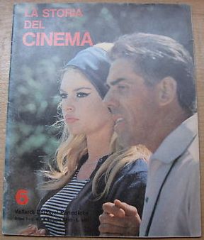 STORIA DEL CINEMA magazine side cover Issue 6 4 May 1966