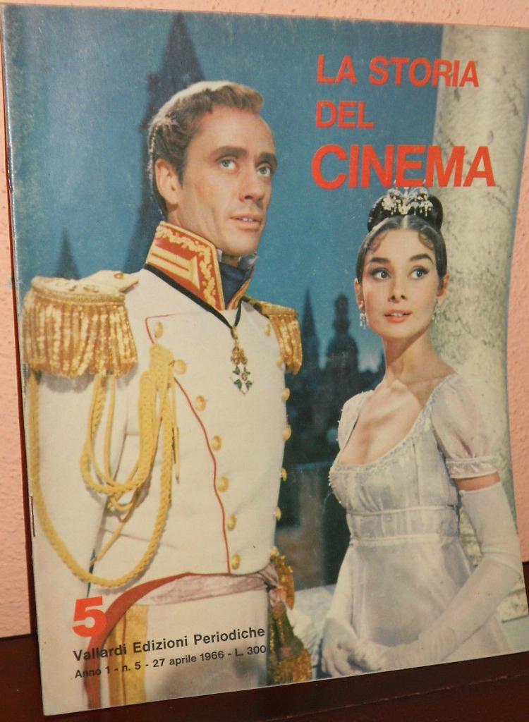 STORIA DEL CINEMA magazine side cover Issue 5 27 April 1966