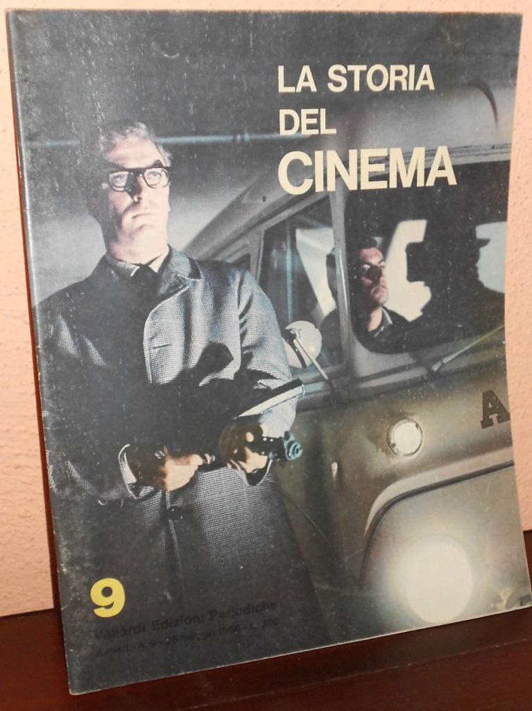 STORIA DEL CINEMA magazine side cover Issue 9 25 May 1966