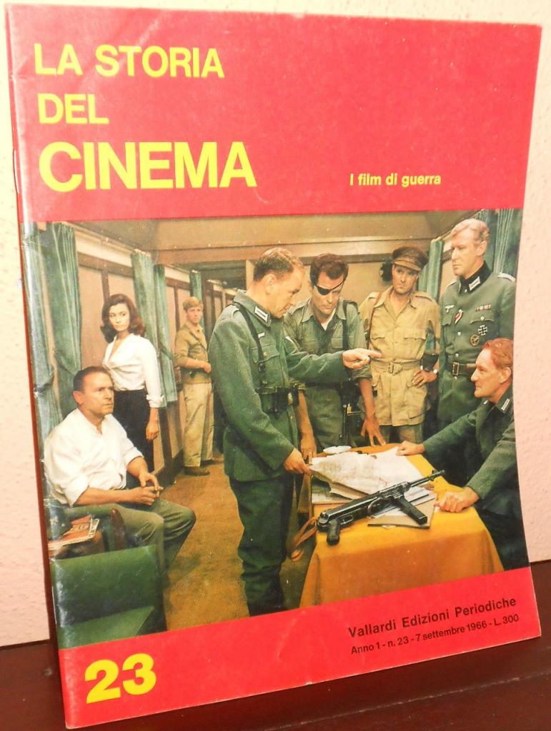 STORIA DEL CINEMA magazine side cover Issue 23 7 September 1966