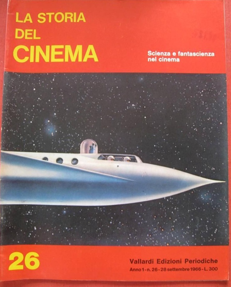 STORIA DEL CINEMA magazine side cover Issue 26 28 September 1966
