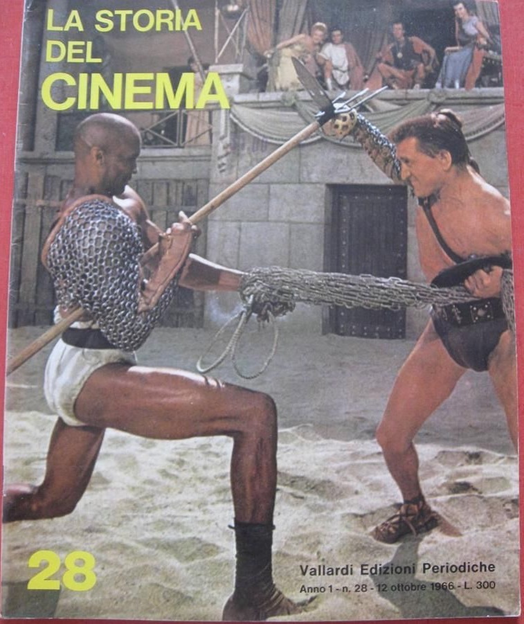 STORIA DEL CINEMA magazine side cover Issue 28 12 October 1966