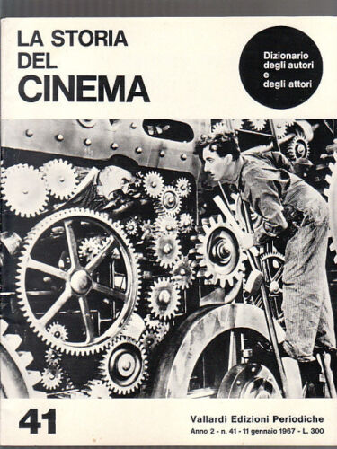 STORIA DEL CINEMA magazine side cover Issue 41  January 1967