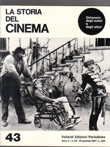 STORIA DEL CINEMA magazine side cover Issue 43  January 1967