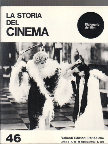 STORIA DEL CINEMA magazine side cover Issue 46  February 1967