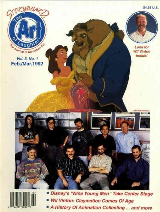 STORYBOARD(USA) magazine side cover  February/March 1992