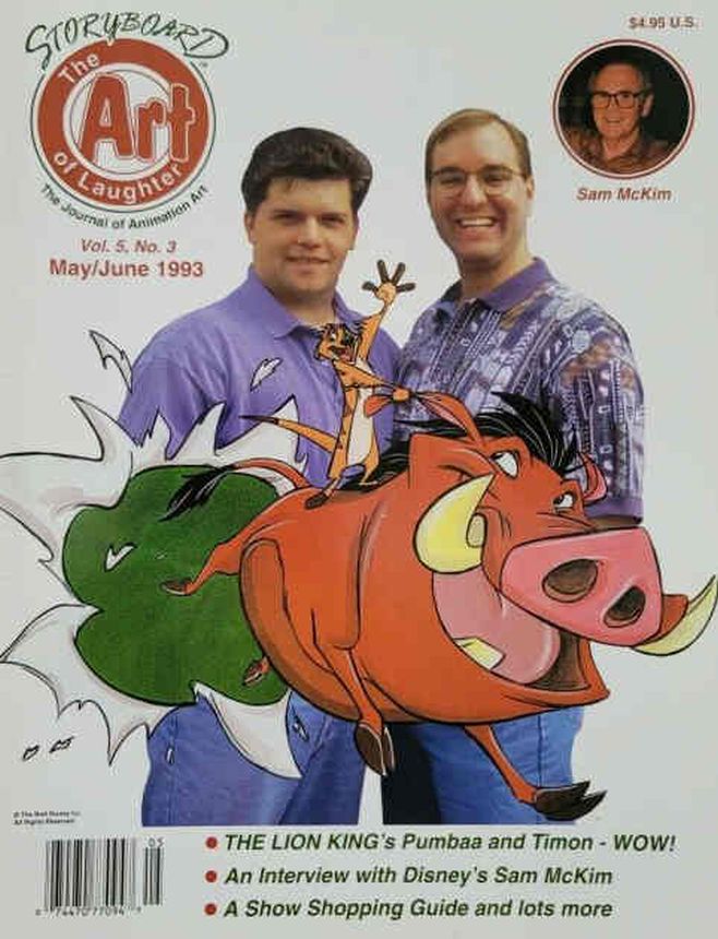 STORYBOARD(USA) magazine side cover  May/June 1993