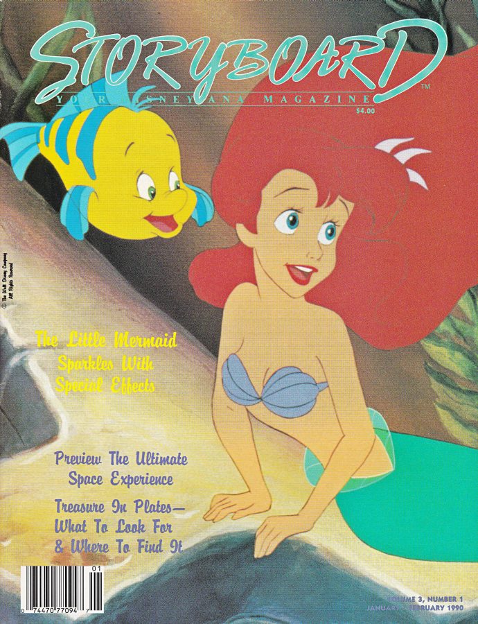 STORYBOARD(USA) magazine side cover January/February 1990