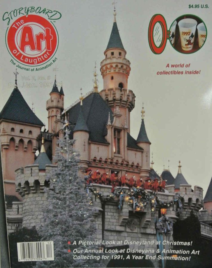 STORYBOARD(USA) magazine side cover December 1991