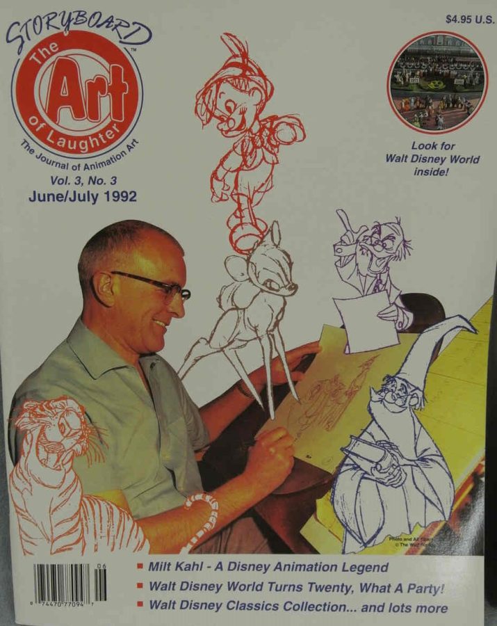 STORYBOARD(USA) magazine side cover June/July 1992