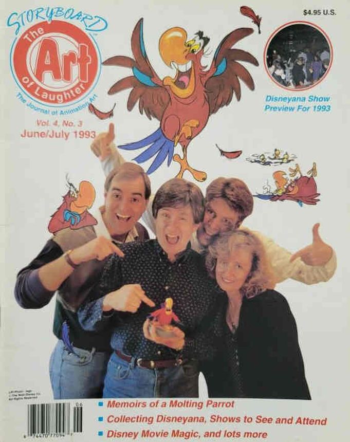 STORYBOARD(USA) magazine side cover June/July 1993