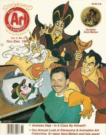 STORYBOARD(USA) magazine side cover November/December 1993