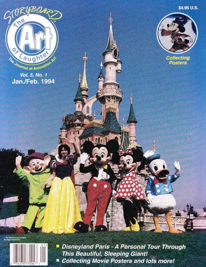 STORYBOARD(USA) magazine side cover January/February 1994