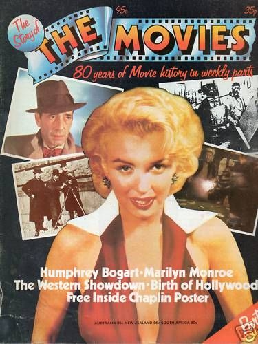 STORY OF THE MOVIES | THE magazine side cover Issue 1  1974