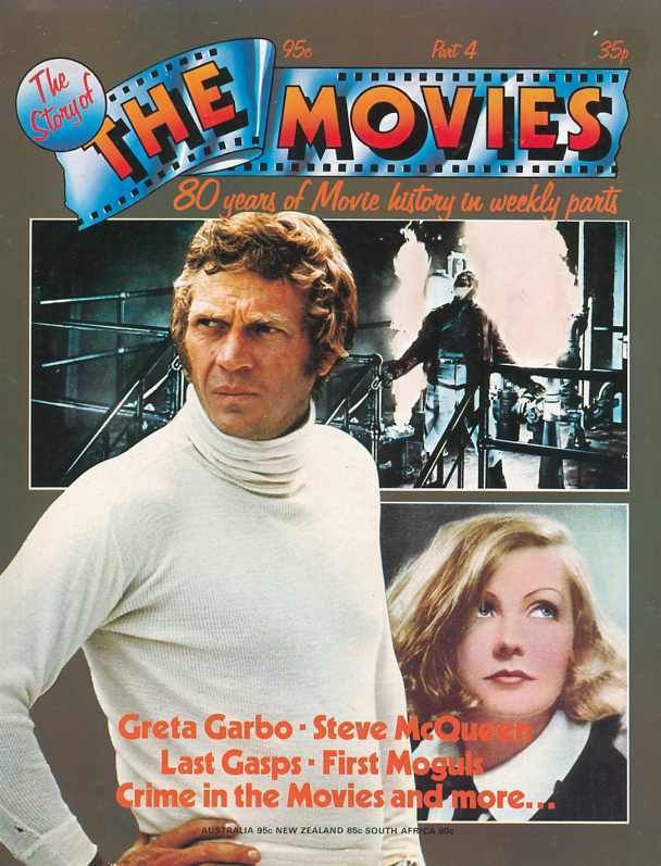 STORY OF THE MOVIES | THE magazine side cover Issue 4  1974