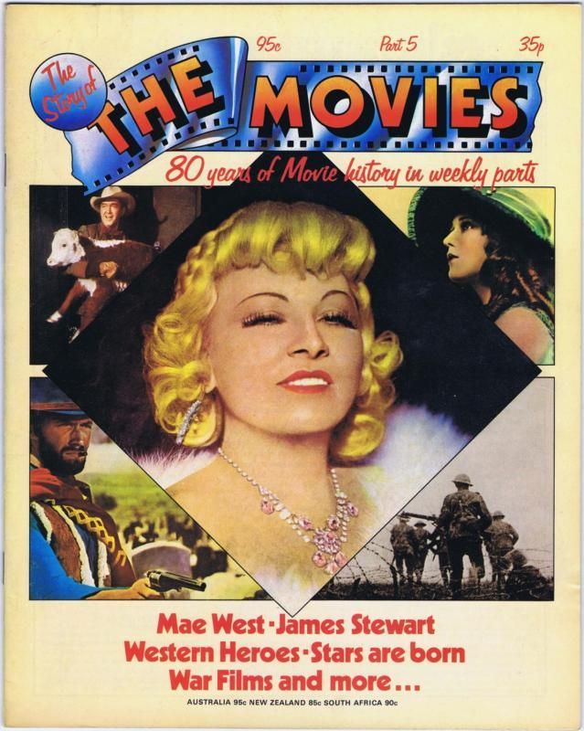 STORY OF THE MOVIES | THE magazine side cover Issue 5  1974