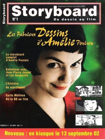 STORYBOARD magazine side cover Issue 1 September/October/November 2002
