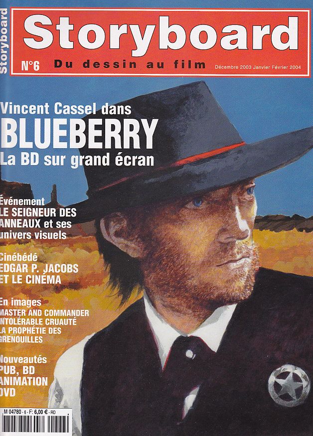 STORYBOARD magazine side cover Issue 6 December 2003