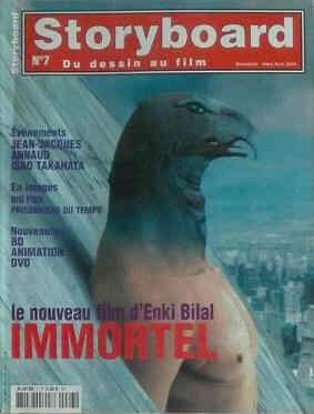 STORYBOARD magazine side cover Issue 7 March/April 2004