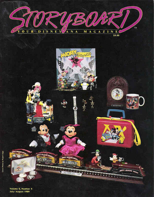 STORYBOARD(USA) magazine side cover July/August 1989