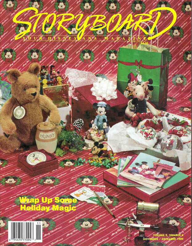 STORYBOARD(USA) magazine side cover November/December 1989