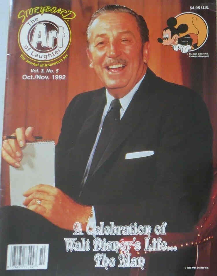 STORYBOARD(USA) magazine side cover October/November 1992
