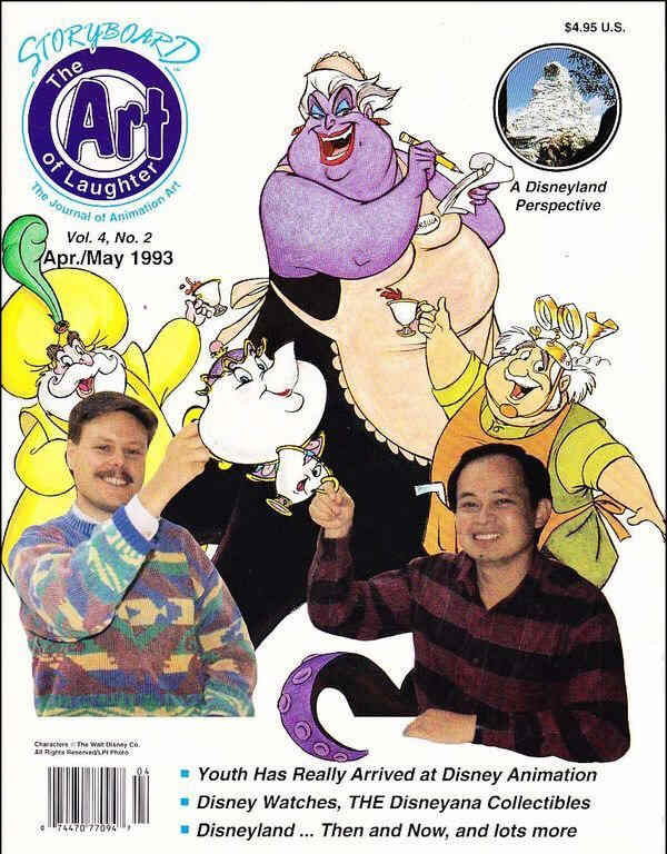 STORYBOARD(USA) magazine side cover April 1993