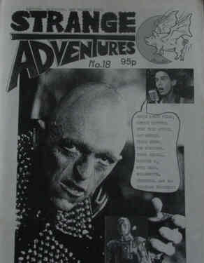 STRANGE ADVENTURES magazine side cover Issue 18 July 1990