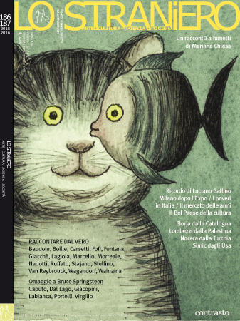 STRANIERO | LO magazine side cover Issue 186/7 December 2015